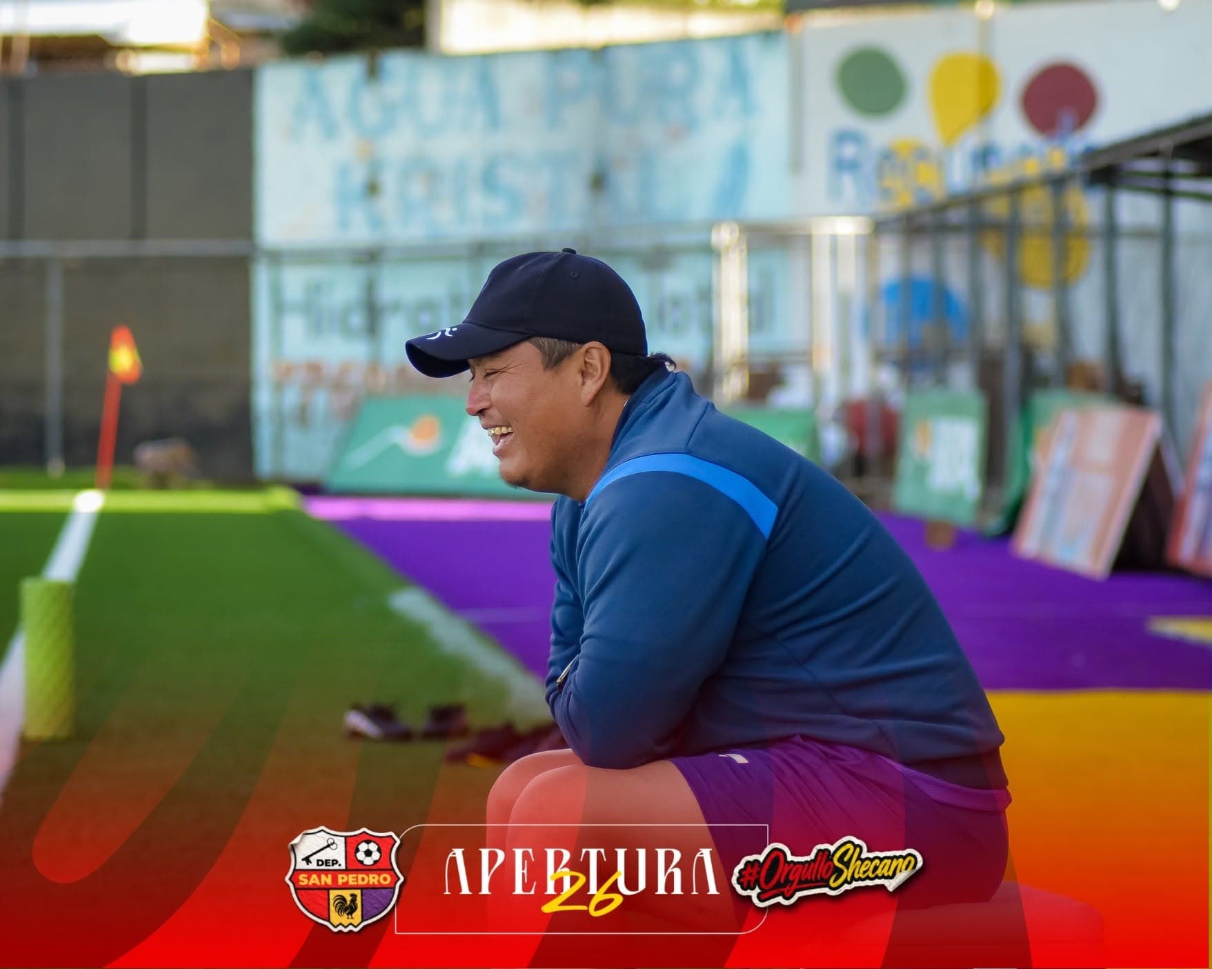 Integrante del cuerpo técnico en el entrenamiento